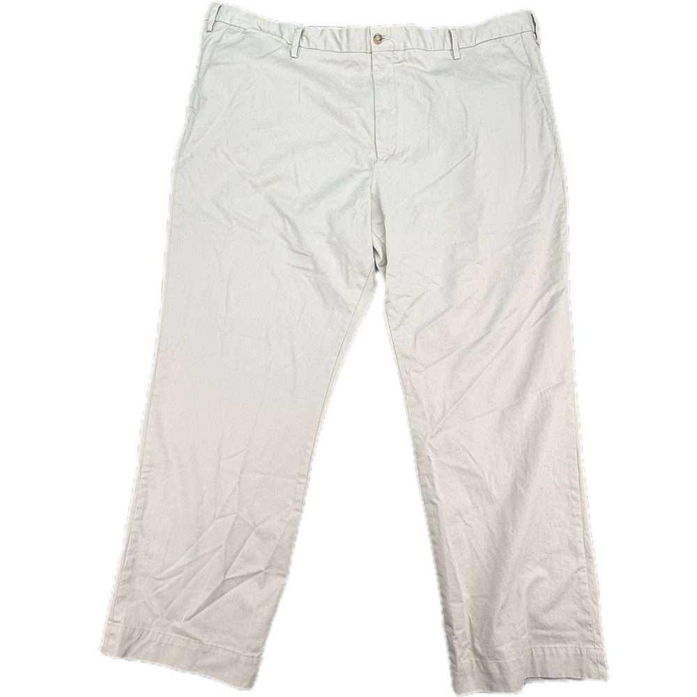 Polo Ralph Lauren Chinos Mens 48B/30 Tan Khaki Stretch Classic Fit Pants - Picture 1 of 10